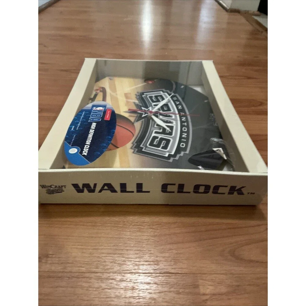 Wincraft NBA High Definition Wall Clock San Antonio Spurs Multi-Color